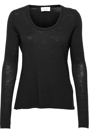 American Vintage Jacksonville Tops T-shirts & Tops Long-sleeved Black