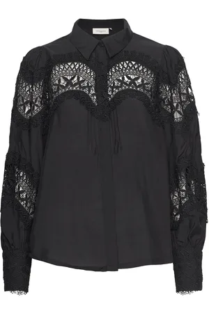 Copenhagen Muse Cmmolly-Shirt Tops Shirts Long-sleeved Black