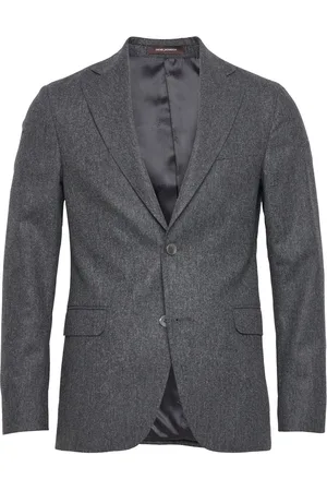 Oscar Jacobson Ego Blazer Suits & Blazers Blazers Single Breasted Blazers Grey