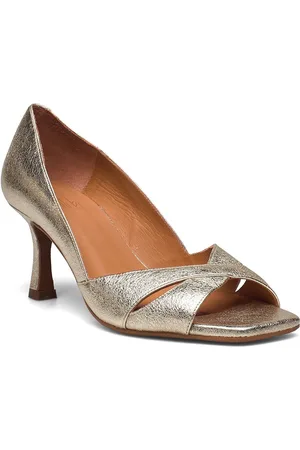 Billi Bi Sandals Shoes Heels Pumps Classic Silver