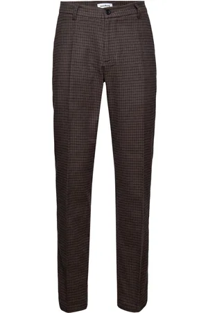 Woodbird Eik Breek Pants Designers Trousers Formal Brown