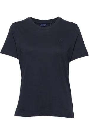 GANT Original Ss T-Shirt Tops T-shirts & Tops Short-sleeved Navy