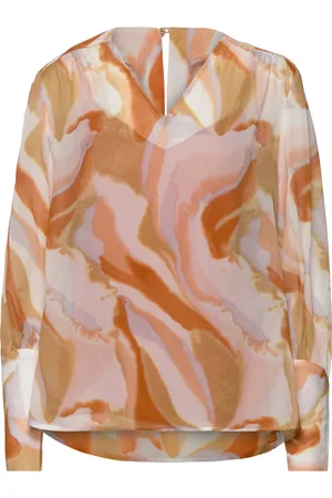 Dante 6 Sequel Print Blouse Tops Blouses Long-sleeved Multi/patterned