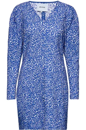 Minus Retia Dress Kort Kjole Blue