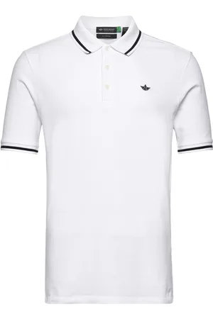 Dockers T2 Original Polo Tops Polos Short-sleeved White