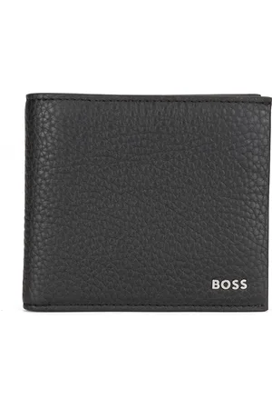 HUGO BOSS Crosstown_4 Cc Coin Accessories Wallets Classic Wallets Black