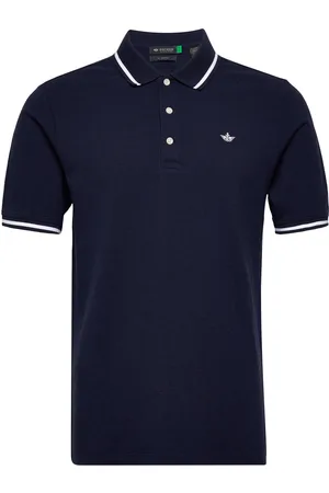 Dockers T2 Original Polo Tops Polos Short-sleeved Navy