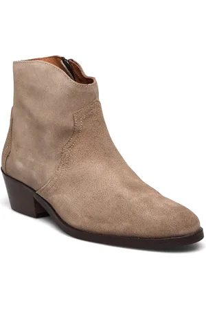 Anonymous copenhagen Fiona 35 Shoes Boots Ankle Boots Ankle Boots With Heel Beige