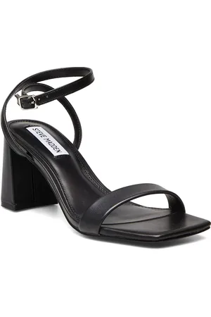 Steve Madden Luxe Sandal Sandal Med Hæl Black