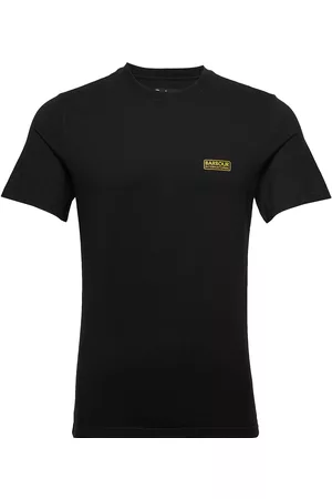 Barbour B.intl Small Logo Tee Designers T-Kortærmet Skjorte Black