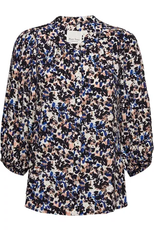 Part Two Oranapw Sh Tops Blouses Long-sleeved Multi/patterned