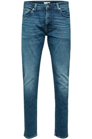 SELECTED Slh175-Slimleon 31601 M.blue Soft W Bottoms Jeans Slim Blue