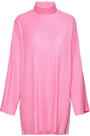Mads Norgaard Paper Pleat Hausach Dress Kort Kjole Pink