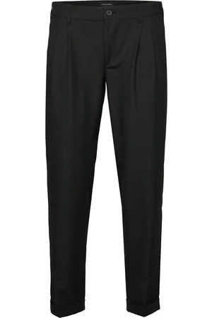 Clean Cut Lyon Xo Pleat Pants Bottoms Trousers Formal Black