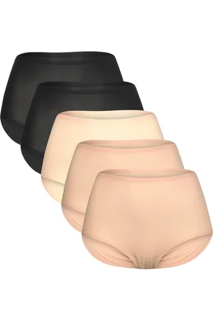 Chantelle Softstretch Panties 5 Packs Designers Panties High Waisted Panties Beige