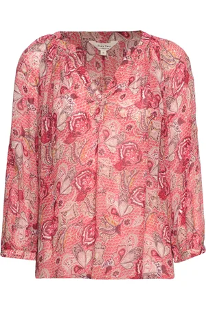 Part Two Erdonaepw Bl Tops Blouses Long-sleeved Pink