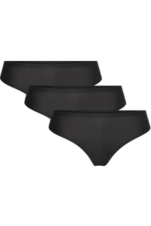 Soft Thong 3-pack Black