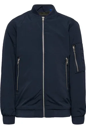 JACK & JONES Jjerush Bomber Jr Bomberjakke Blue Jack & J S