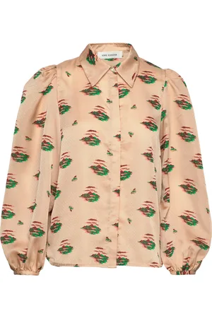 Sofie Schnoor Shirt Tops Shirts Long-sleeved Beige