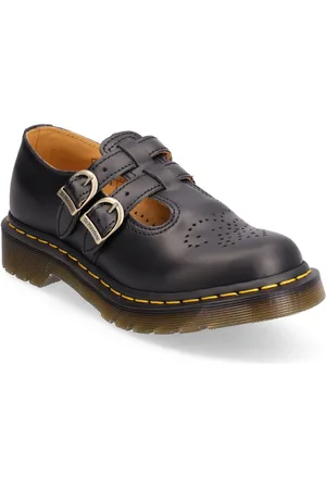 Dr. Martens 8065 Mary Jane Smooth Loafers Flade Sko Red
