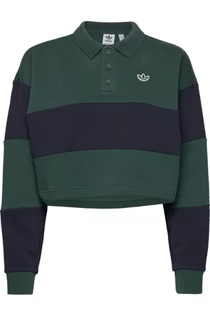 adidas Class Of 72 Crop Crew Sweatshirt Sport Sweatshirts & Hoodies Sweatshirts Multi/patterned