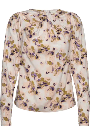 Copenhagen Muse Cmmerry-Blouse Tops Blouses Long-sleeved Cream