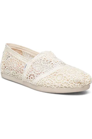 TOMS Alpargata Classic Espadrillos Flade Sandal White