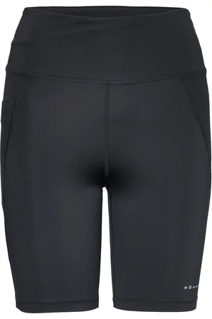 Röhnisch Flattering High Waist Bike Tights Sport Shorts Cycling Shorts Black