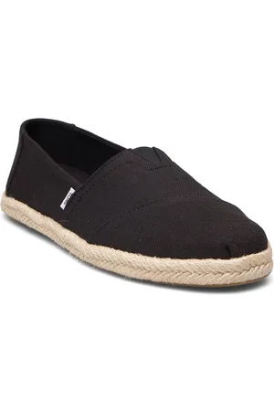 TOMS Alpargata Rope Espadrillos Flade Sandal Black
