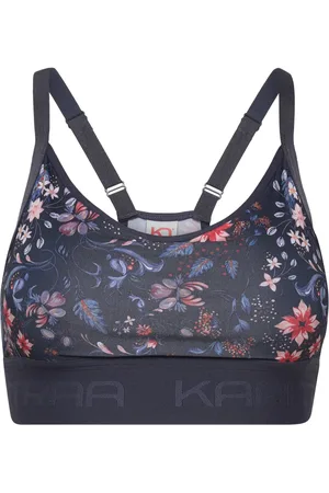 Kari Traa Frøya Printed Sport Bras & Tops Sports Bras - All Navy