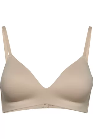 Schiesser Padded Bra Lingerie Bras & Tops Soft Bras Non Wired Bras Beige