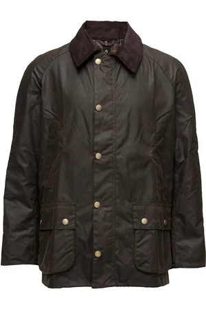 Barbour Ashby Wax Jacket Designers Jackets Light Jackets Khaki Green