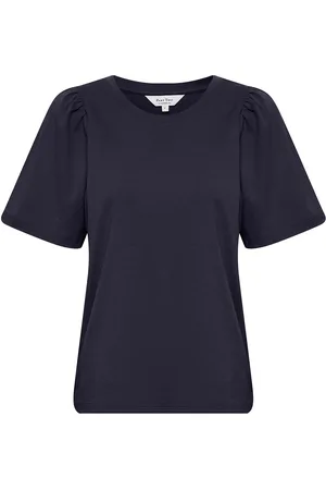 Part Two Imaleapw Ts Tops T-shirts & Tops Short-sleeved Navy