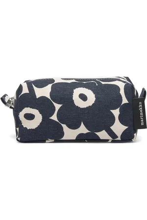 Marimekko Tiise Mini Unikko Toilettaske Blue
