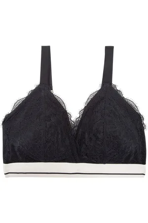 LOVE Stories Darling Lace Lingerie Bras & Tops Soft Bras Bralette Black