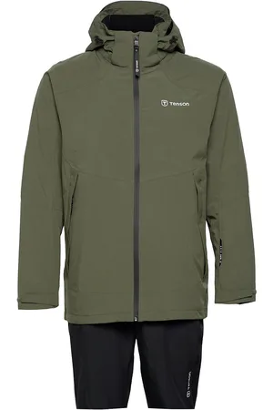 Tenson Hurricane Xp Set M Sport Rainwear Rain Coats Green