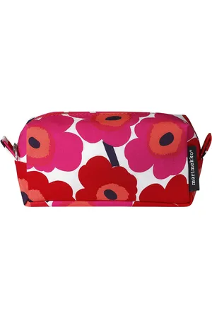 Marimekko Tiise Mini Unikko Cosmetic Bag Toilettaske Red