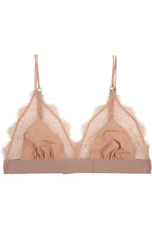 LOVE Stories Love Lace Lingerie Bras & Tops Soft Bras Bralette Pink