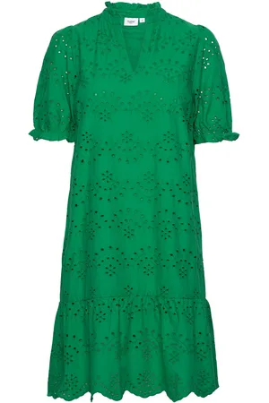 Saint Tropez Geleksasz Dress Kort Kjole Green