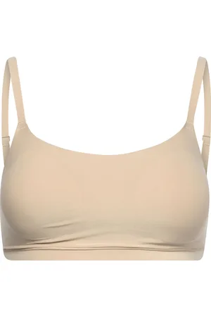 Chantelle Softstretch Designers Bras & Tops Soft Bras Tank Top Bras Beige