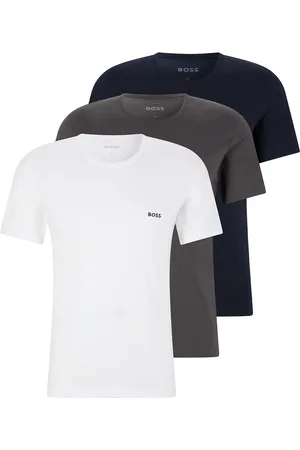 HUGO BOSS Tshirt Rn 3P Classic Tops T-Kortærmet Skjorte Multi/patterned