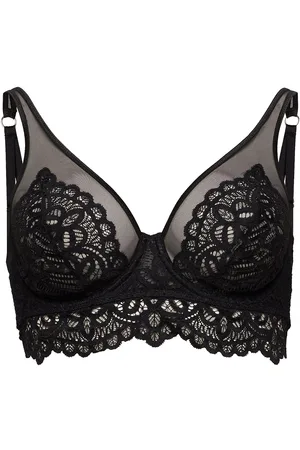 PrimaDonna First_Night Triangle Bra Lingerie Bras & Tops Plunge Bras Black
