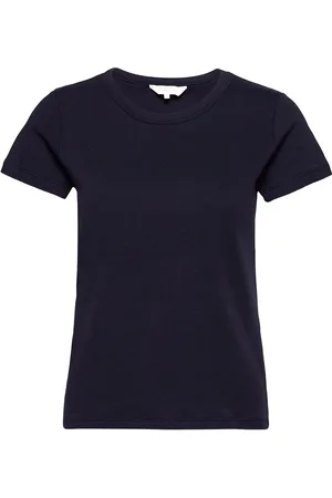 Part Two Ratanpw Ts Tops T-shirts & Tops Short-sleeved Navy