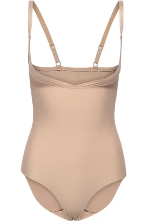 Decoy Shapewear Bodystocking Lingerie Shapewear Tops Beige