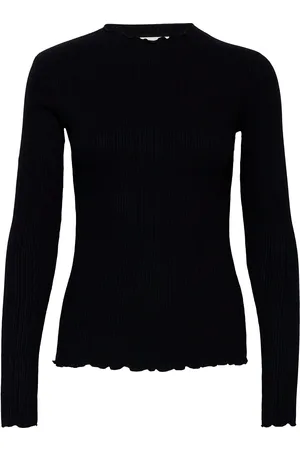 Karen by Simonsen Candacekb Ls Tee Tops T-shirts & Tops Long-sleeved Black