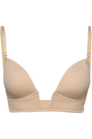 Abecita Amelia New Push Lingerie Bras & Tops Push Up Bras Beige