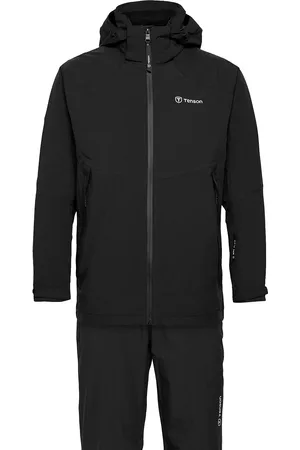 Tenson Hurricane Xp Set M Sport Rainwear Rain Coats Black
