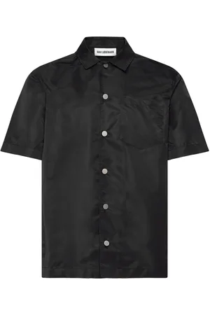 HAN Kjøbenhavn Recycled Nylon Summer Shirt Designers Shirts Short-sleeved Black
