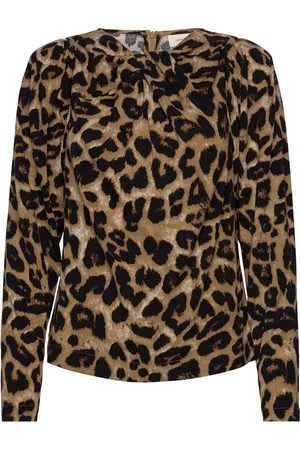 Copenhagen Muse Cmmerry-Blouse Tops Blouses Long-sleeved Brown