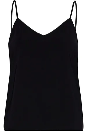Notes Du Nord Melanie Slip Top Tops T-shirts & Tops Sleeveless Black